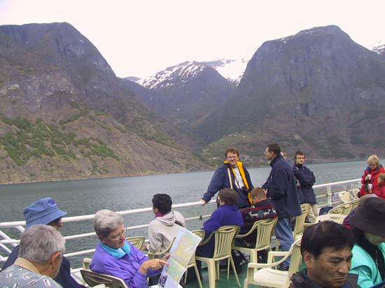 06 - Ferrying the Fjord near Flåm