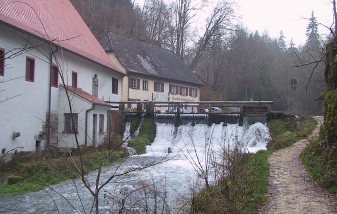 27-Views of a Muehlebach (millstream) near Swiefalten