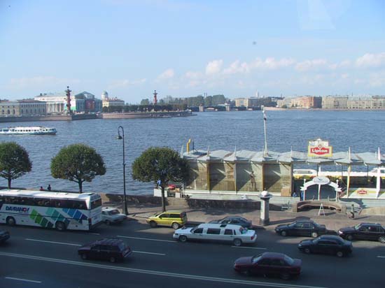 01 - St Petersburg looking across the Neva River