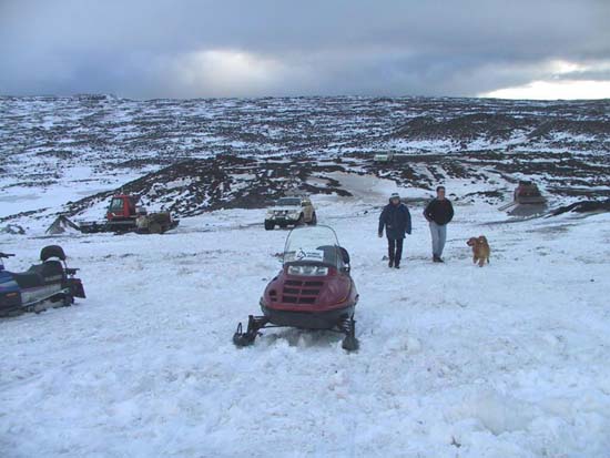 16 - Skidooing on Langjökull Glacier!