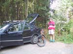 42-Heidi gets ready for some MTBing in Finland