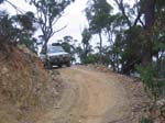 24-Nudgee negotiates the switchback on Trigg Track
